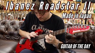 Video thumbnail for Ibanez Roadstar II Made in Japan | Guitar of the Day by Normans Rare Guitars