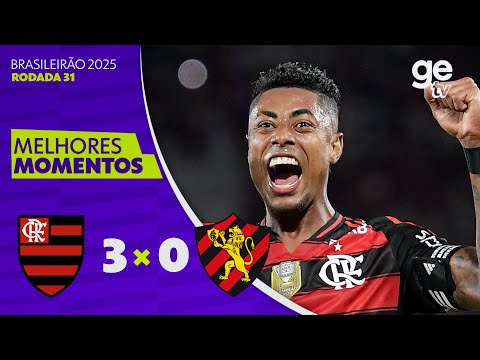 Gols e lances de Flamengo x Sport