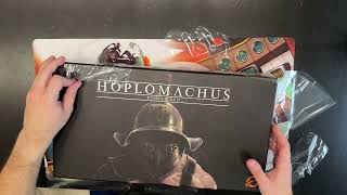Hoplomachus Remastered Board Game Unboxing 4k