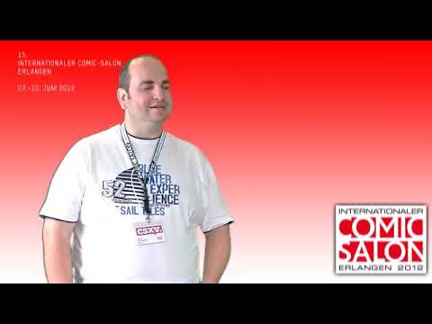 Comic-Salon Erlangen 2012 - Interview mit Levin Kurio von Weissblech