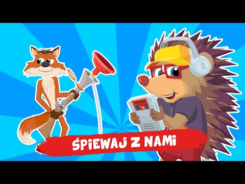 Śpiewaj z nami - Lisek Łakomczuszek i jeżyk - Śpiewające Brzdące 😄😄😄