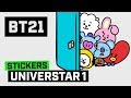 [BT21] Animated Stickers - UNIVERSTAR #1