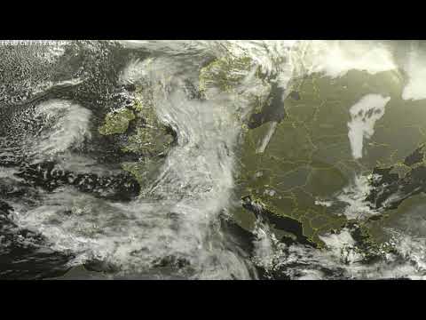 Sat24 video impression for Saturday, October 30, 2021