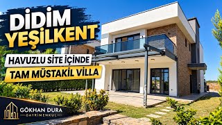 DENİZE 500 mt  HAVUZLU VİLLA 