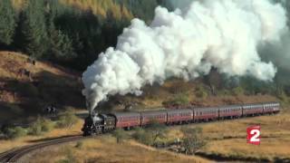 preview picture of video 'Le VRAI train de Harry Potter'