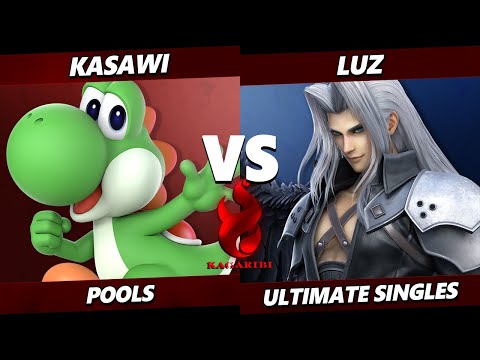 Kagaribi 9 - Kasawi (Yoshi) Vs. Luz (Sephiroth) SSBU Ultimate Tournament