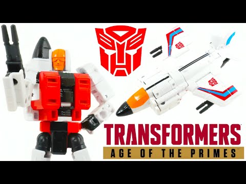 Transformers Age Of The Primes Deluxe Class Aerialbot Slingshot Review (4K)