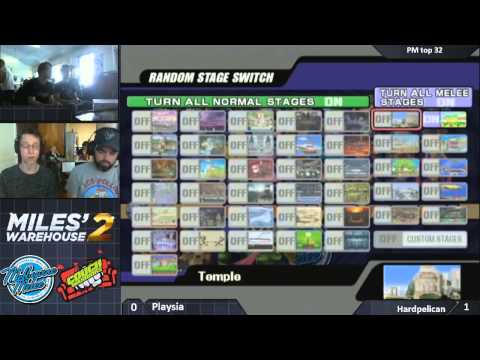 Miles Warehouse 2 PM top 32 - Plasia vs Hardpelicn