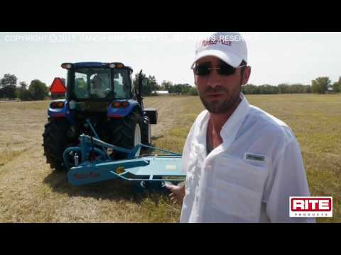 How to Use a Ranch Rite DM-165 Drum Mower
