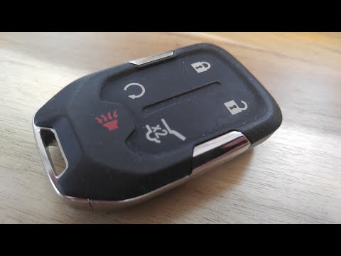 2019 - 2021 GMC Sierra / Tahoe Key Fob Battery Replacement - EASY DIY