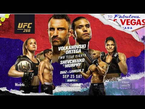 UFC 266: Face the Pain