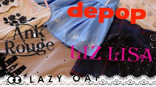 liz lisa, ank rouge, tralala and more 🌸 depop try on haul