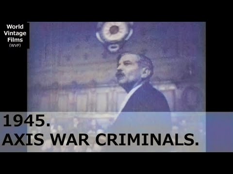 1945.AXIS WAR CRIMINALS.The Second World War.Executed or committed suicide.
