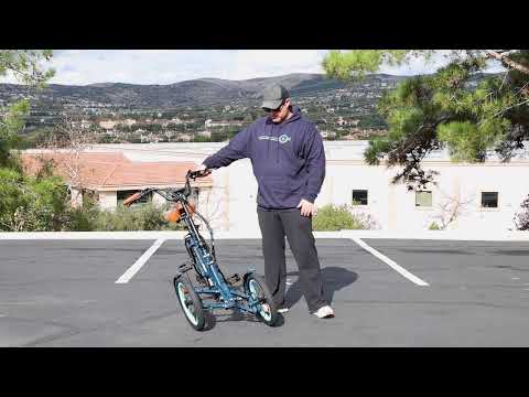 How Reverse Trike Steering Works:  Tilting Steering on Electric Tricycle