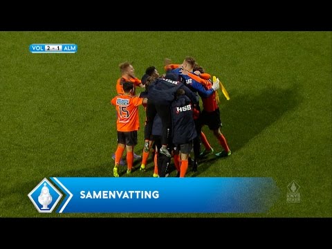 Highlights KNVB Beker: FC Volendam - Almere City FC (25/10/2016)