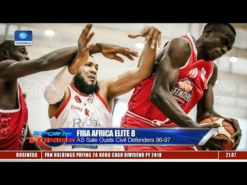FIBA Africa Elite 8: AS Sale Ousts Civil Defenders 96-97 |Sports Tonight|