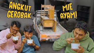Angkut Gerobak Mie Ayam Ke Kantor! Angkut Gerobak Mie Ayam Ke Kantor!