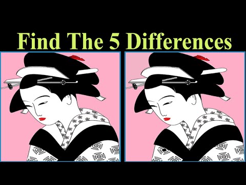 Spot the 5 Difference Have you ever seen such a difficult spot the difference game? (NO.41）