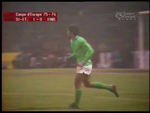 31/03/1976 European Cup Semi Final 1st leg SAINT ETIENNE v PSV EINDHOVEN