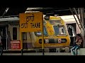 Mumbai local announcement express train & Mumbai local ( Thane railway station