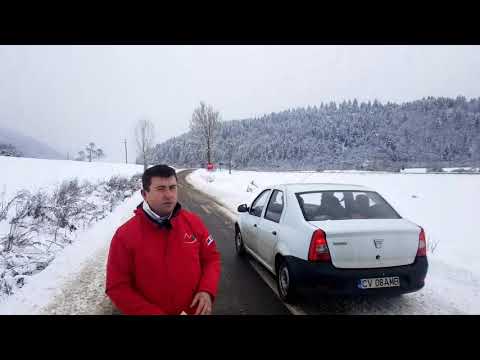 Deszăpezirea drumurilor în județul Harghita