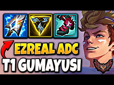 T1 Gumayusi Ezreal vs Lucian [ ADC ] Patch 25.10 Korea Grandmaster
