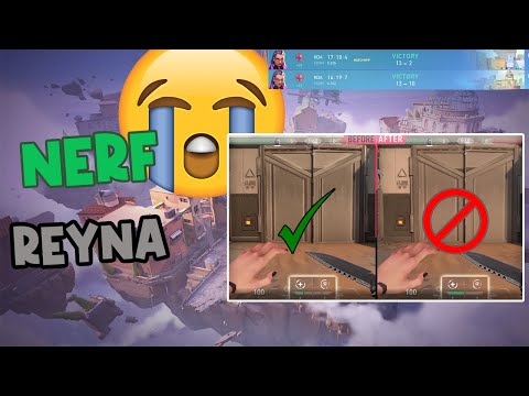 Reyna CRAZY Nerf  (VALORANT 2.03)