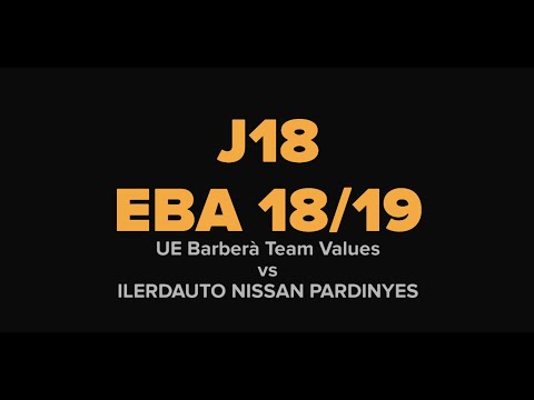 Liga EBA J18 Barberà - Ilerdauto Nissan Pardinyes