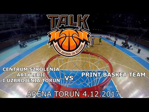 Highlights CSAiU vs Print Basket Team TALK Toruń