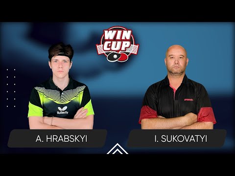 19:30 Andrii Hrabskyi - Ihor Sukovatyi West 5 WIN CUP 31.10.2023 | TABLE TENNIS WINCUP