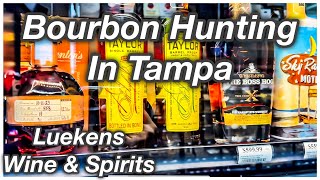 Bourbon Hunting in Tampa *** Luekens Wine & Spirits #bourbonhunting