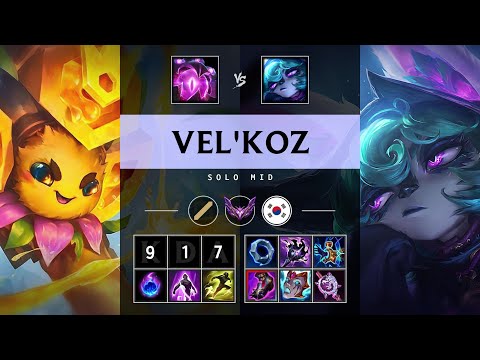 Vel'Koz Mid vs Vex - KR Master Patch 25.16