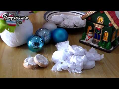 Polvorón Navideño - POLVORON SEVILLANO para obsequiar en NAVIDAD / Rony en casa