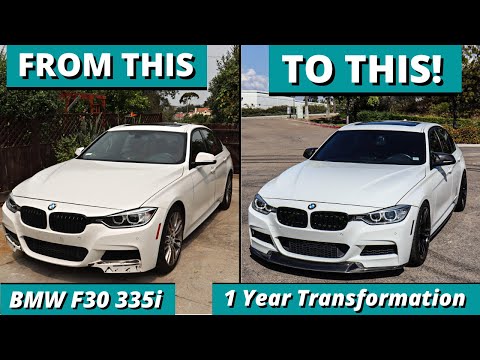 Restoring + Building My BMW F30 335i | 1 Year Progress & Transformation!