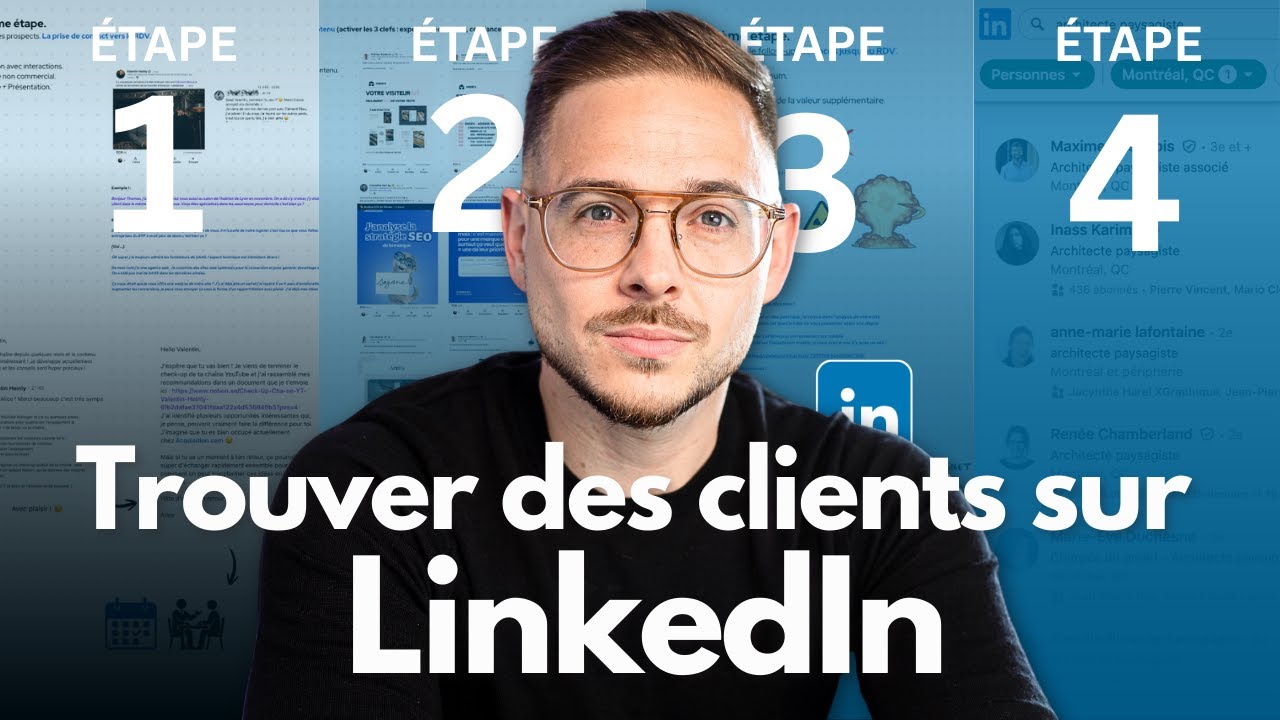 Comment trouver des clients sur LinkedIn, facilement et rapidement