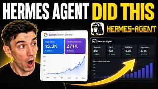 GLM 5.2 + Hermes AI SEO: 0 to 200 Clicks a Day!