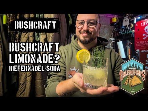 Bushcraft: 🌲 Bushcraft Limonade? 🍹Wie man Kiefernadel-Soda macht 👨‍🍳 Und schmeckt das überhaupt? 🤔