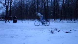 preview picture of video 'Snow bike engine compilation + fail 2014 Czech Republic'