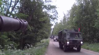 preview picture of video 'Berget 10 - Poldavian  armour and APC's on the move'