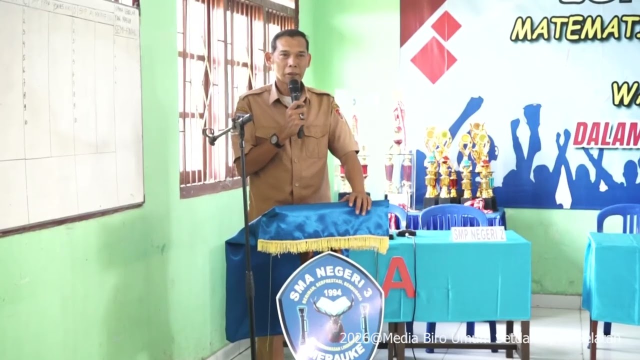 Pemprov Papua Selatan Apresiasi Lomba Cermat SMAN 3 Merauke