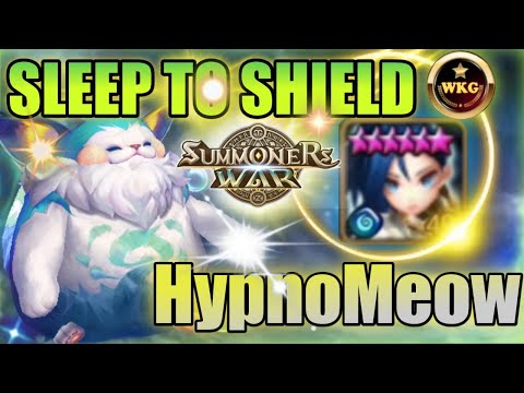 SLEEP TO SHIED HE NEED SLEEP ! HYPOMEOW - Summoners war