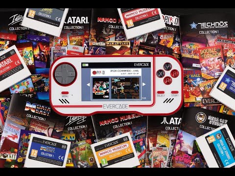 Evercade Handheld Premium Pack - unboxing + Start up