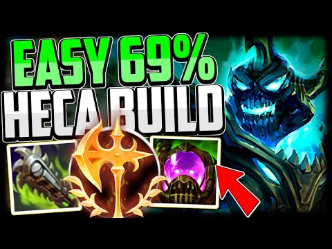 EASY 69% WIN RATE HECARIM BUILD IS LEGIT TOO GOOD👌 | Hecarim Jungle Guide League of Legends S12