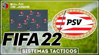 FIFA 22: O Sistema táctico do PSV de Roger Schmidt