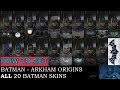 How To Get Batman Arkham Origins All 20 Skins Costumes DLC Included On PC Read Description