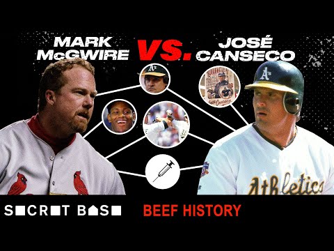 Mark McGwire and Jose Canseco started out as bash brothers, and ended up with bash beef
