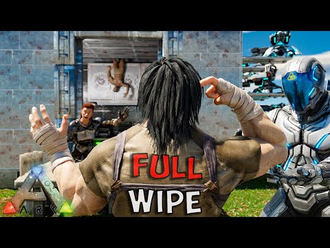 I Played Ark PVP With A Random Tribe For A Full WIPE!.. Here's What Happened