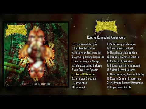Molecular Disembowelment - Captive Congealed Aneurysms FULL ALBUM (2023 - Groovy Goregrind)