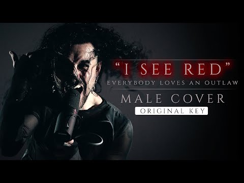 I SEE RED - Everybody Loves an Outlaw COVER (Male Version ORIGINAL KEY*) | Cover by Corvyx