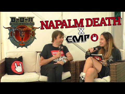 Napalm Death - Interview with Barney Greenway @ Bloodstock Open Air 2021
